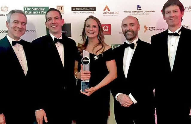 Callan Tansey wins Connaught Law Firm of the Year 2016