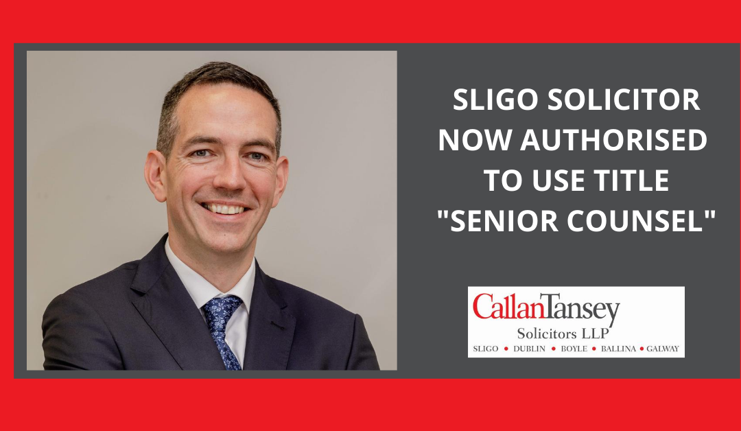 Historic Recognition for Sligo Solicitor