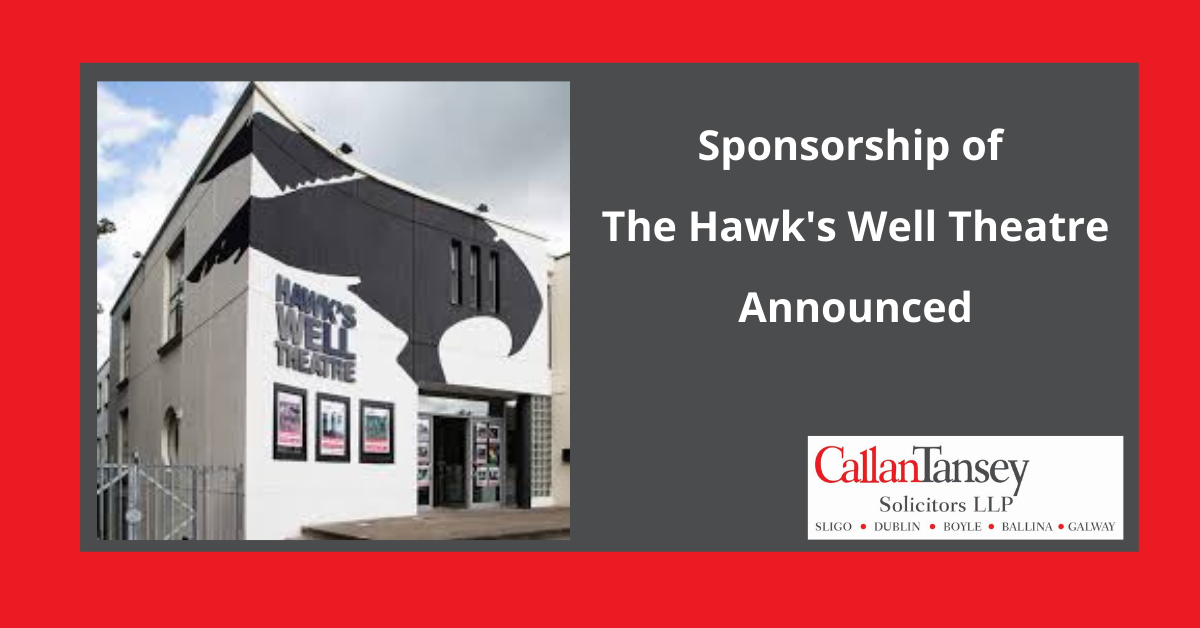 Sponsorship Of The Hawk’s Well Theatre Announced
