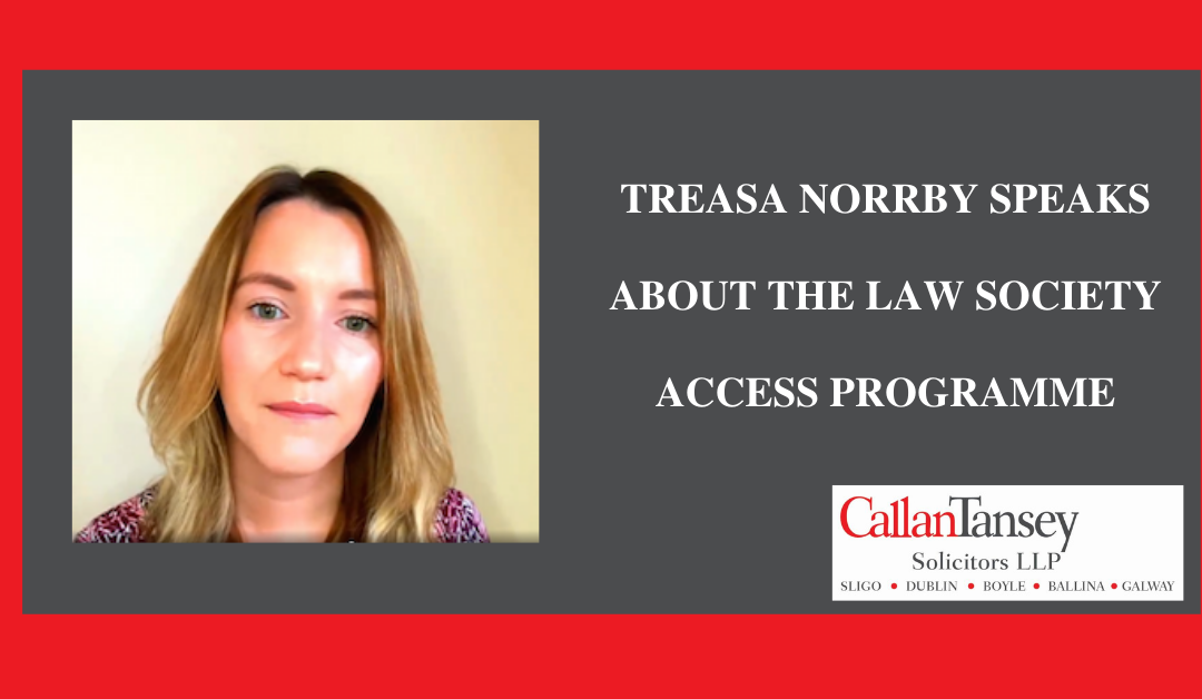 Treasa Norrby Access Programme Blogpost