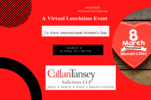Callan Tansey International Women's Day
