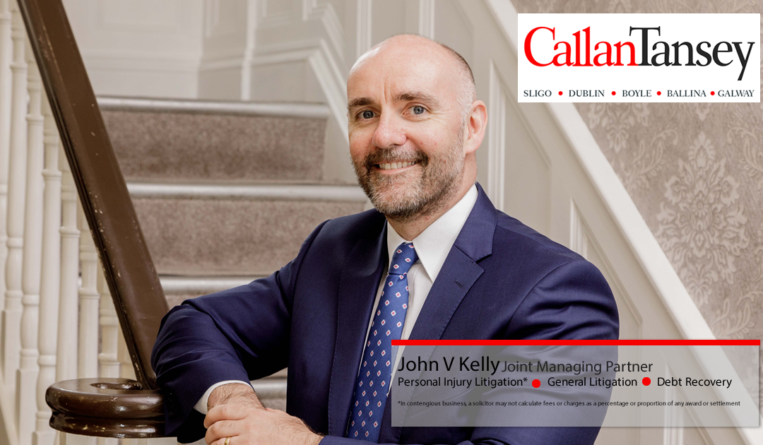 John V Kelly, Joint Managing Partner, Callan Tansey Solicitors