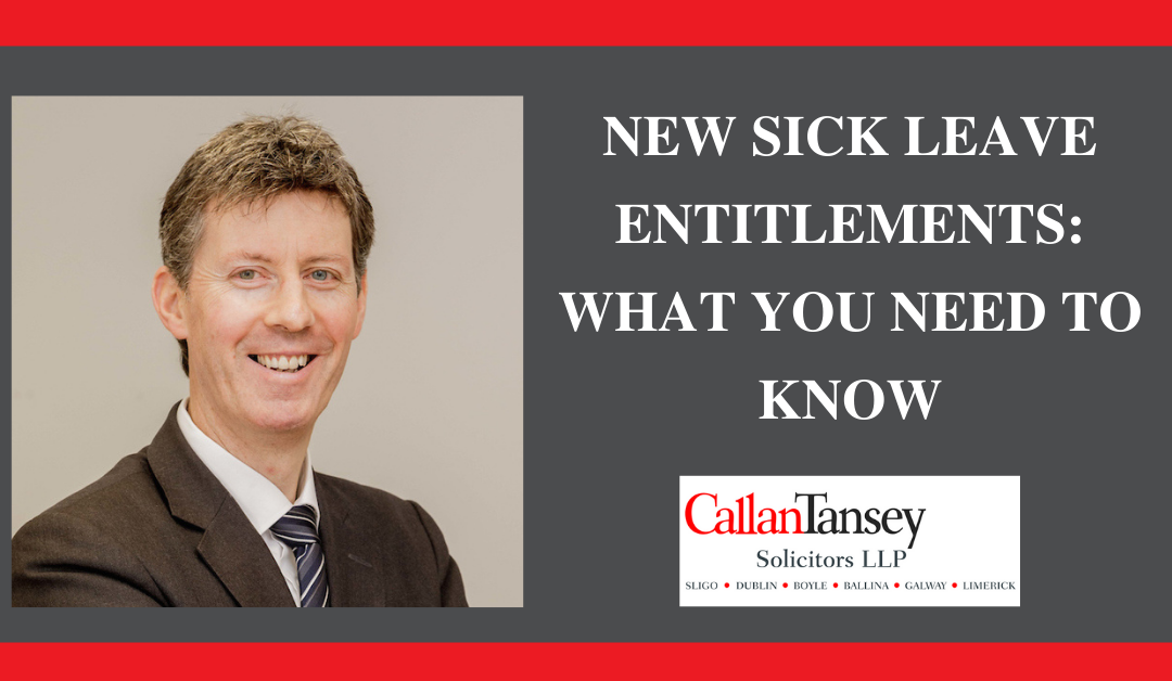 New Sick Leave Entitlements: What You Need To Know