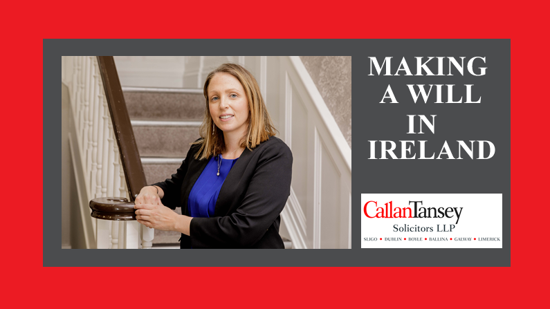 Making A Will in Ireland