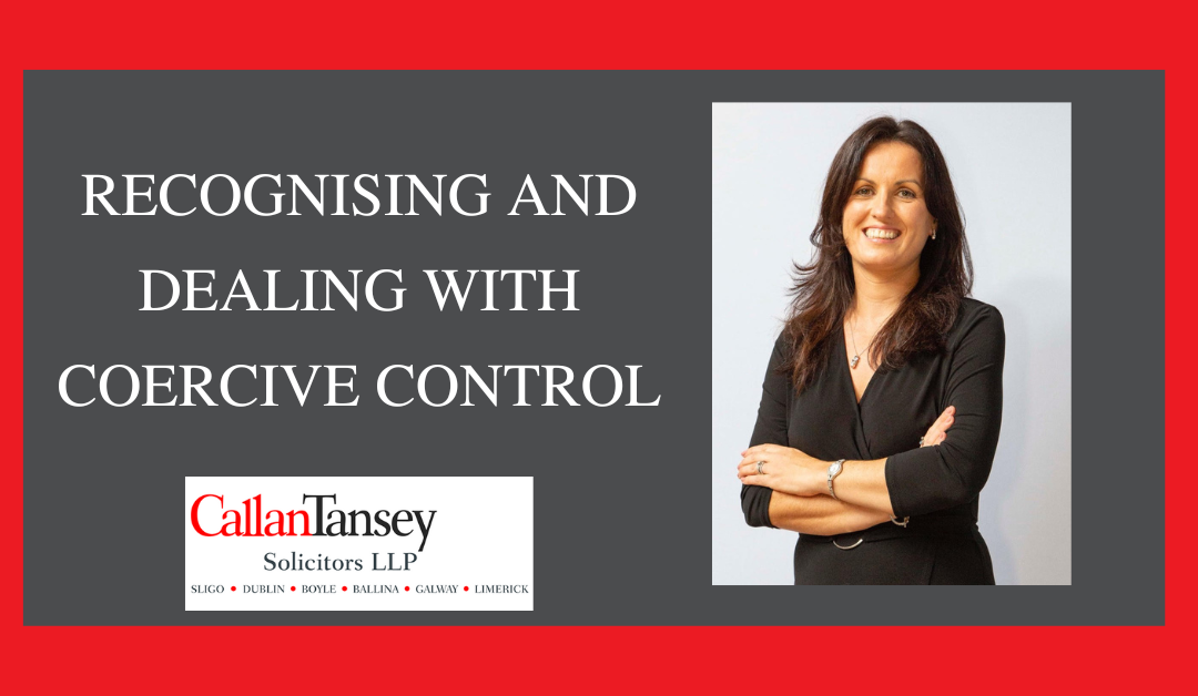 Recognising and Dealing with Coercive Control