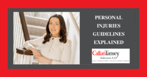 Personal Injuries Guidelines and compensation