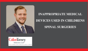 Johan Verbruggen talks about inappropriate medical devices in childrens spinal surgeries