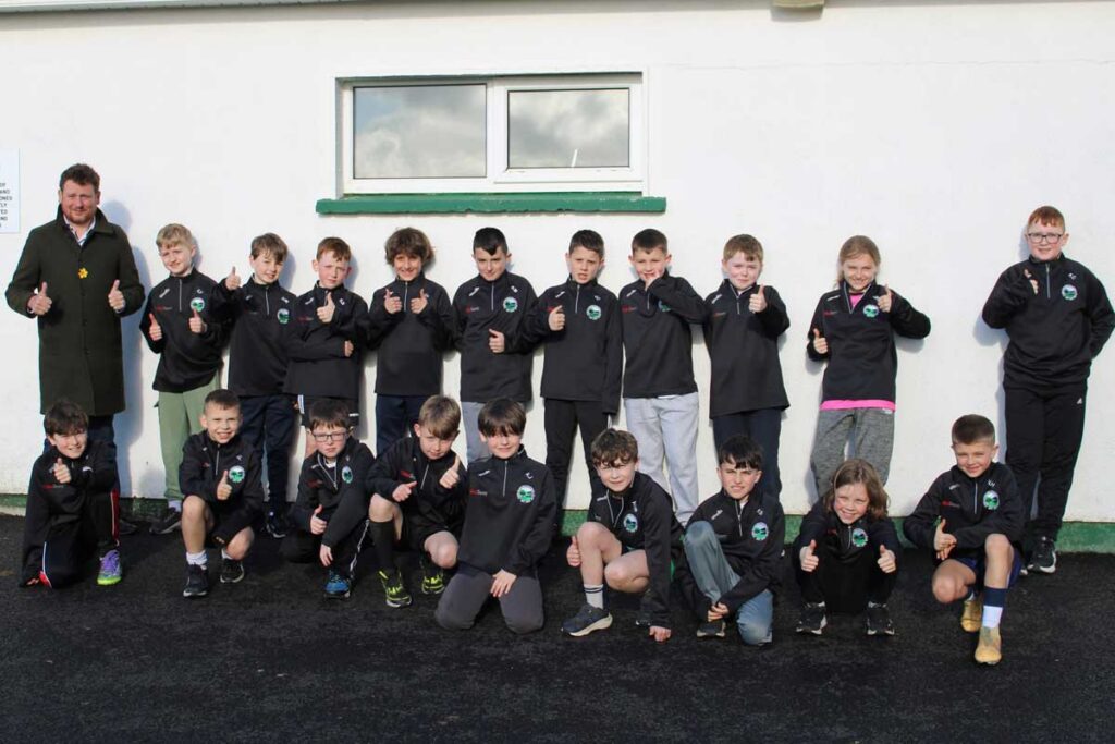 Callan Tansey sponsors Conn Rangers FC