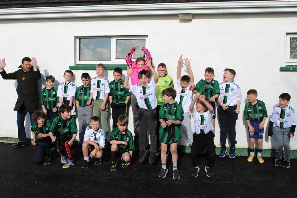 Callan Tansey sponsors Conn Rangers FC