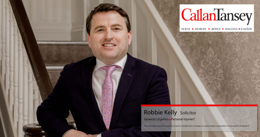 Robbie Kelly -Personal Injury Solicitor at Callan Tansey